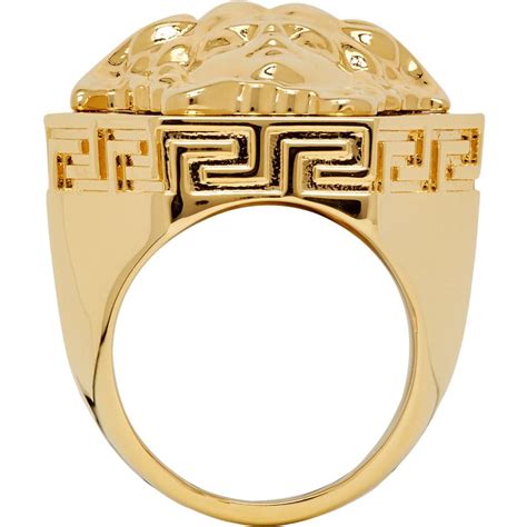 versace signet ring mens|Versace rings for men canada.